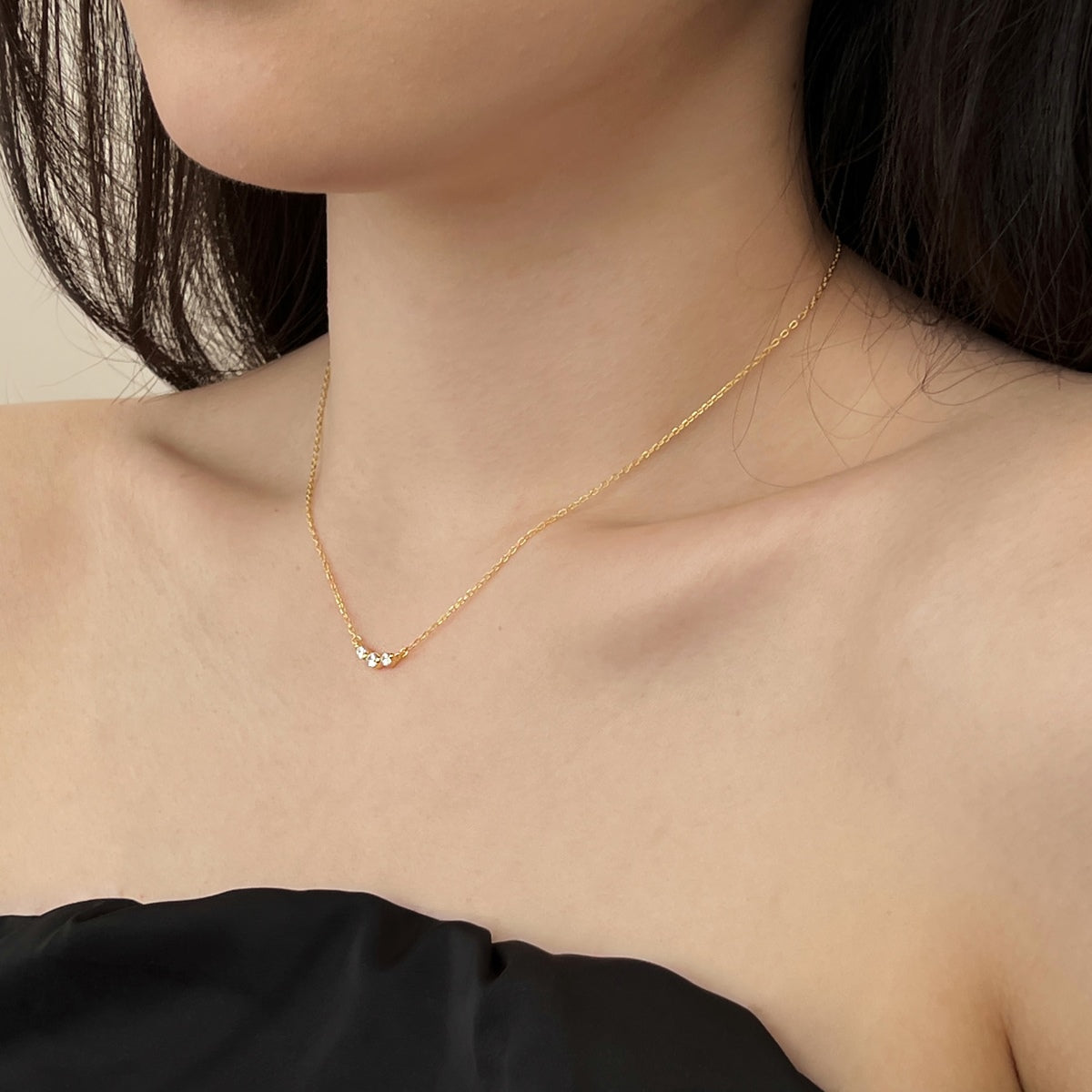 Delicate Trio Necklace