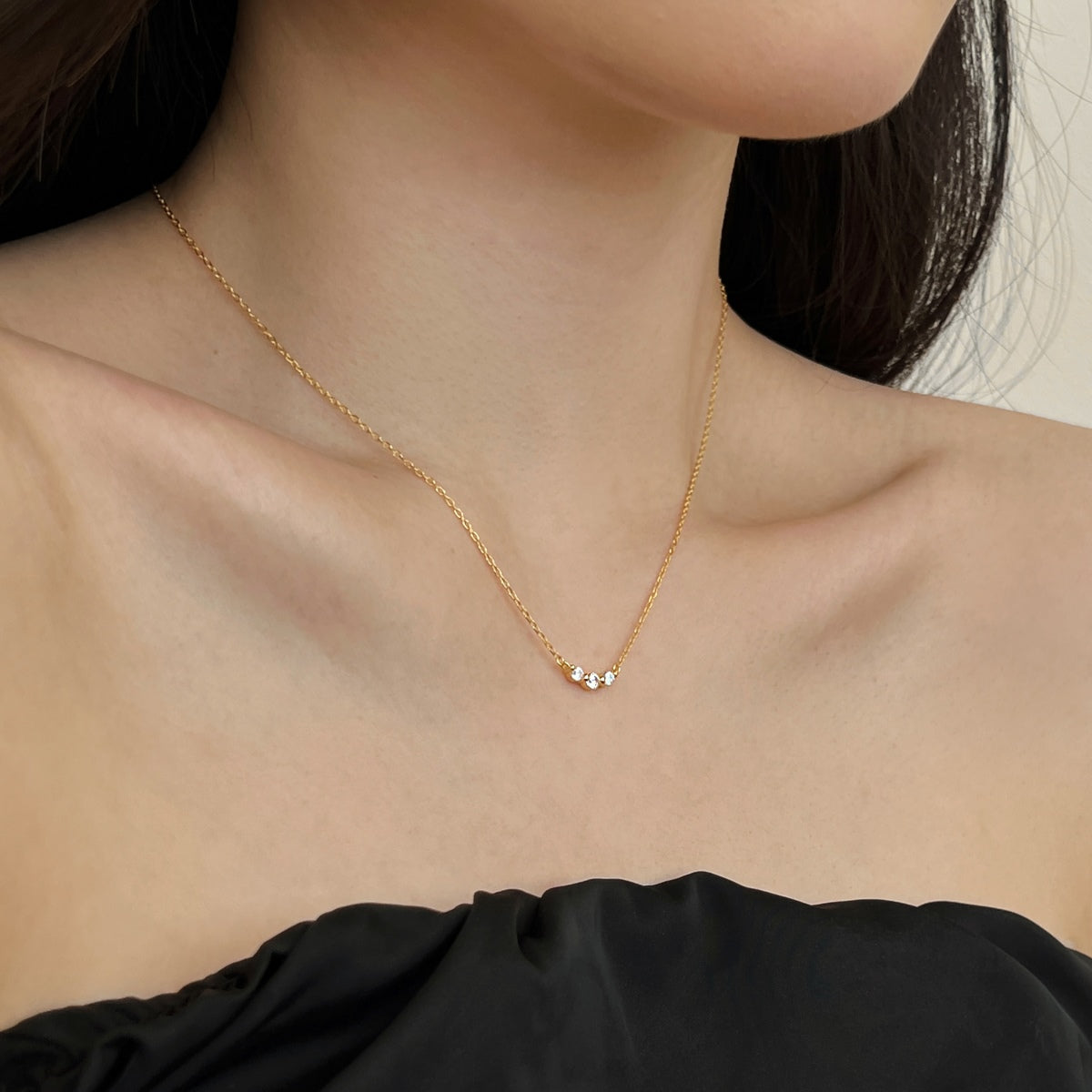 Delicate Trio Necklace