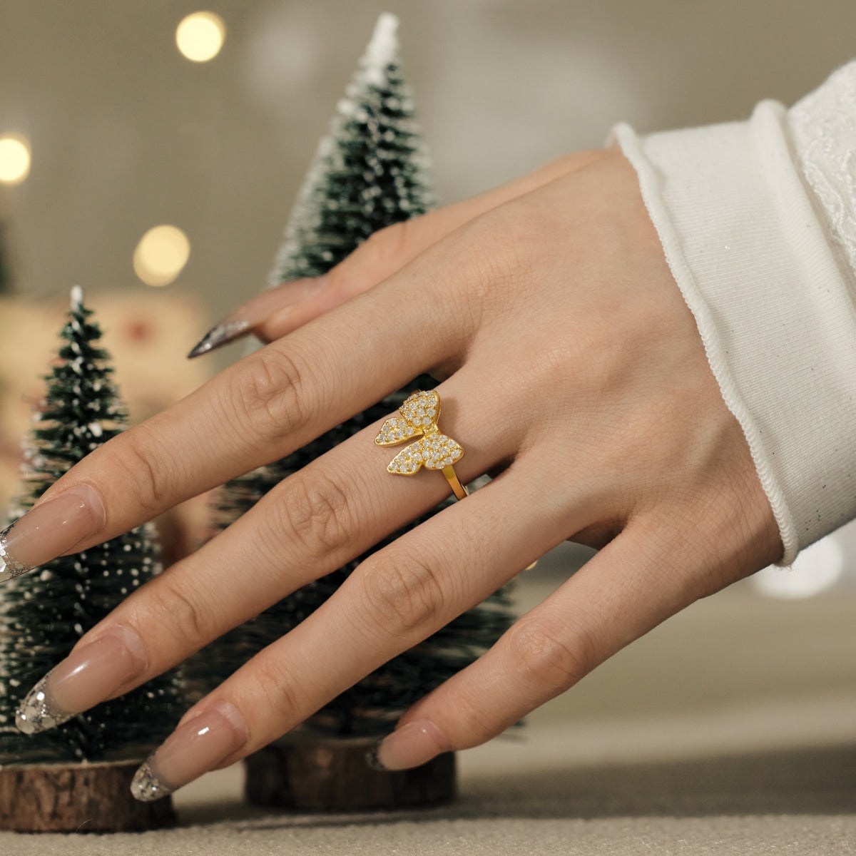 Holiday Ribbon Ring