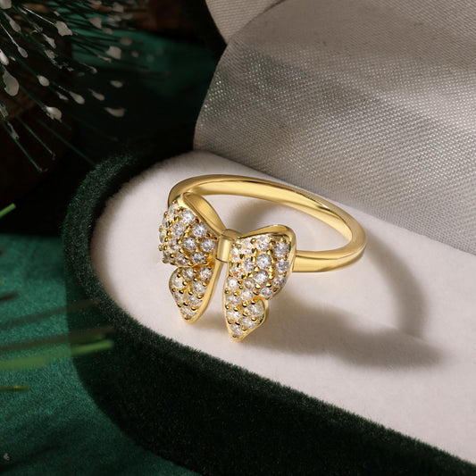 Holiday Ribbon Ring