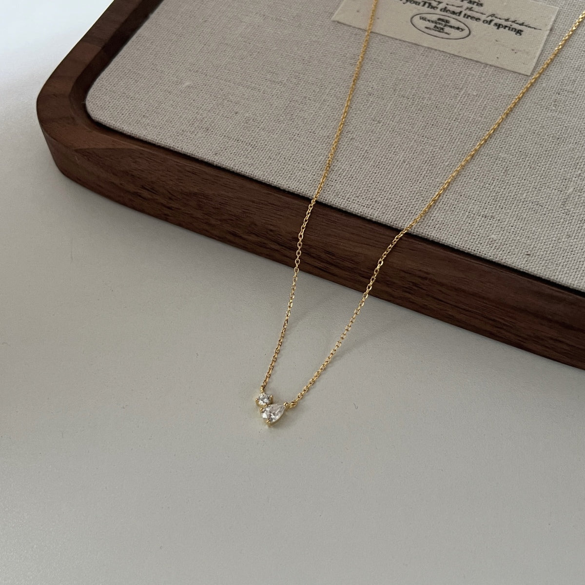 Dewdrop Duo Necklace